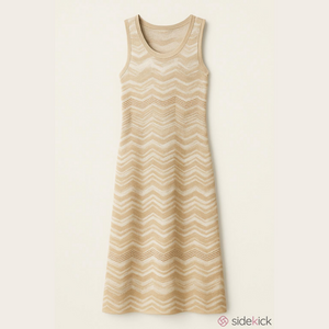 H by Halston Crocheted Lined Dress Size Medium